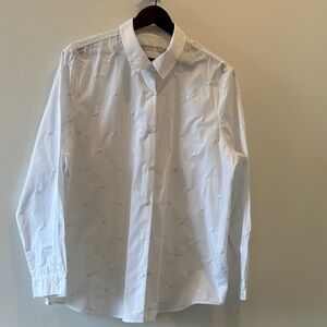White Button-Down Dress Shirt